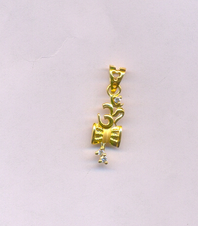 GOLD PENDENT CASTING FANCY