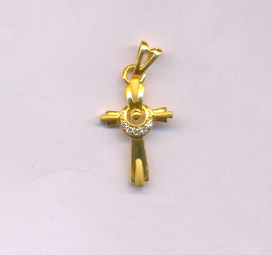 GOLD PENDENT CASTING FANCY