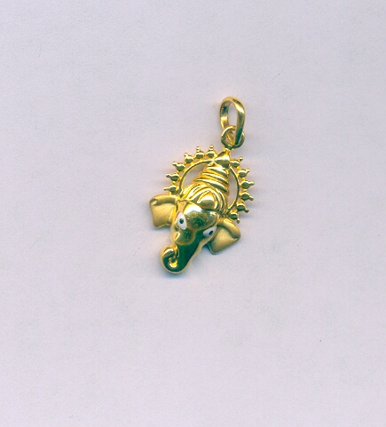 GOLD PENDENT CASTING FANCY