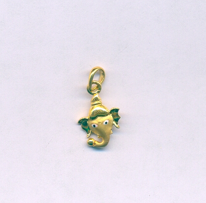 GOLD PENDENT CASTING FANCY