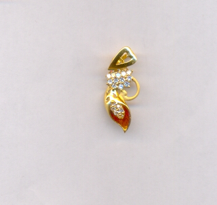 GOLD PENDENT CASTING FANCY