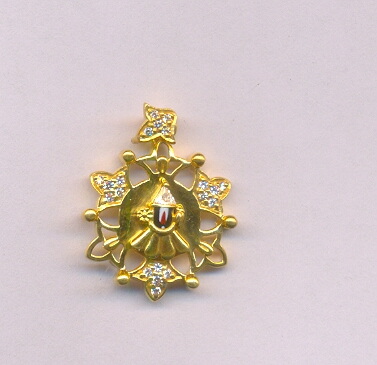 GOLD PENDENT CASTING FANCY