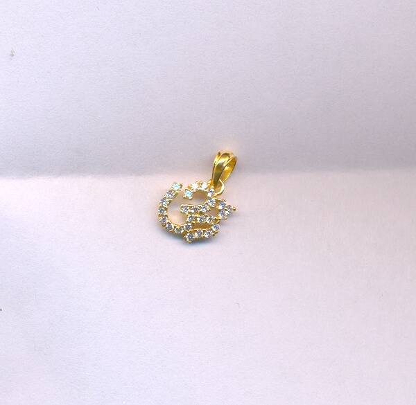 GOLD PENDENT CASTING FANCY