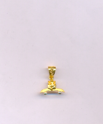 GOLD PENDENT CASTING FANCY