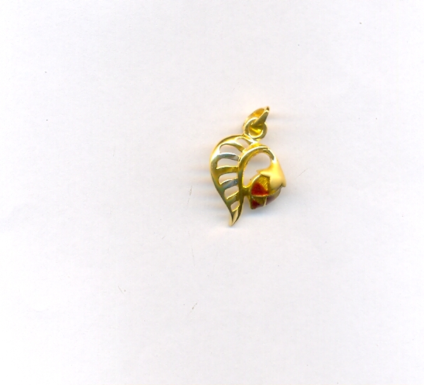 GOLD PENDENT CASTING FANCY