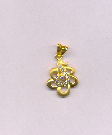 GOLD PENDENT CASTING FANCY