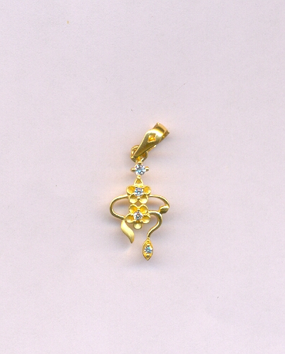 GOLD PENDENT CASTING FANCY