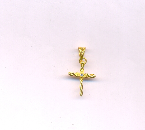 GOLD PENDENT CASTING FANCY