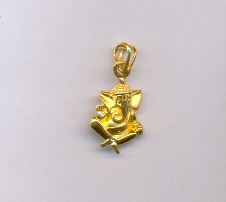 GOLD PENDENT CASTING FANCY