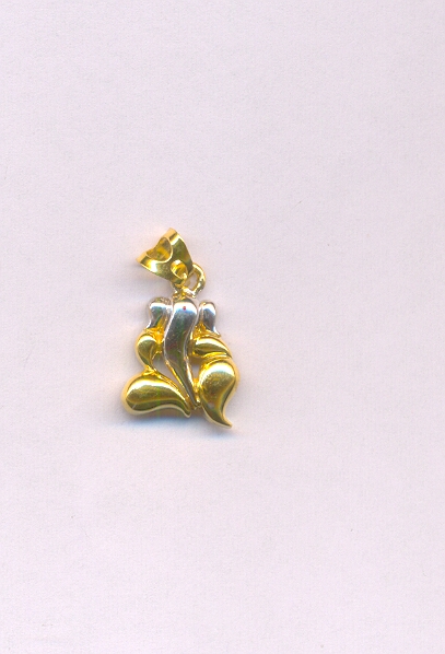 GOLD PENDENT CASTING FANCY