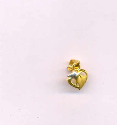GOLD PENDENT CASTING FANCY
