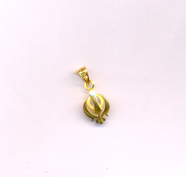 GOLD PENDENT CASTING FANCY