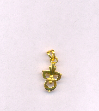 GOLD PENDENT CASTING FANCY