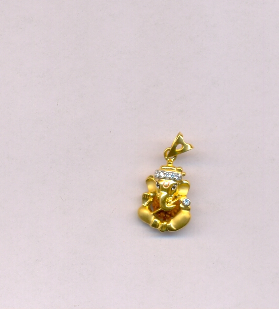GOLD PENDENT CASTING FANCY
