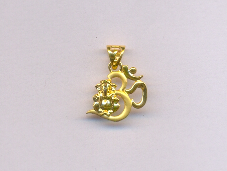 GOLD PENDENT CASTING FANCY