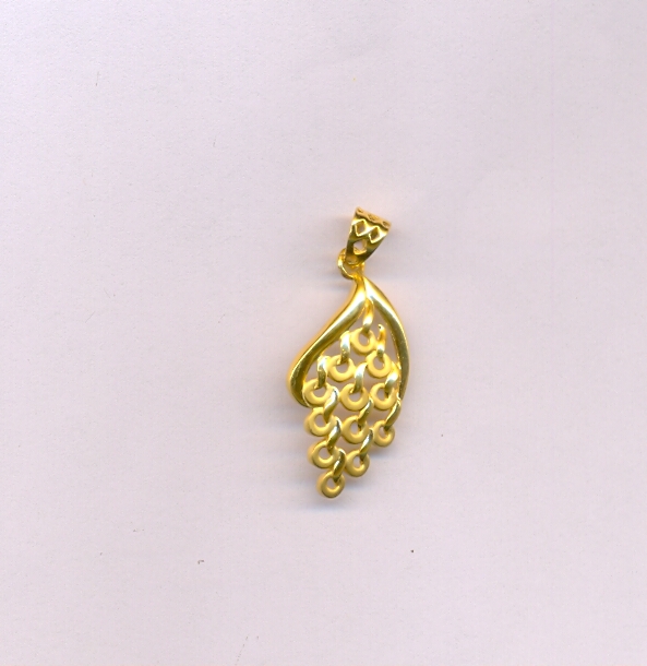 GOLD PENDENT CASTING FANCY