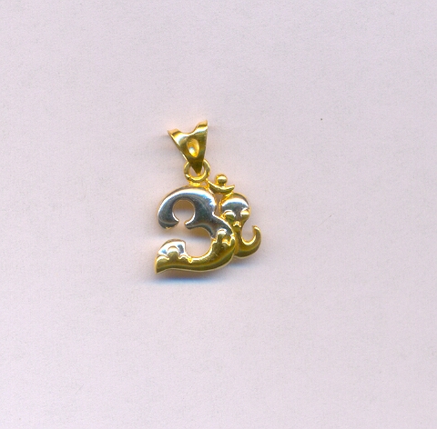 GOLD PENDENT CASTING FANCY