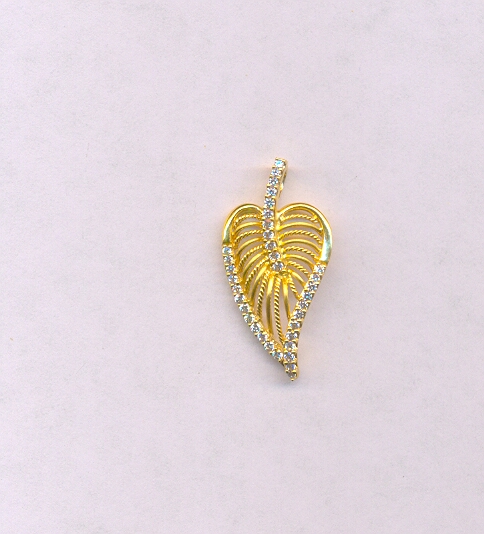 GOLD PENDENT CASTING FANCY