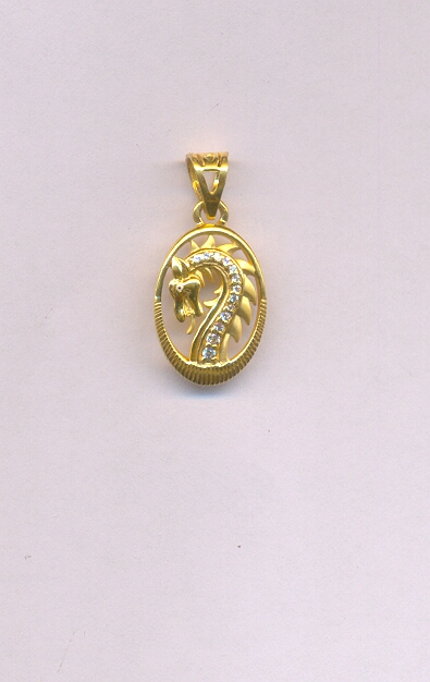 GOLD PENDENT CASTING FANCY