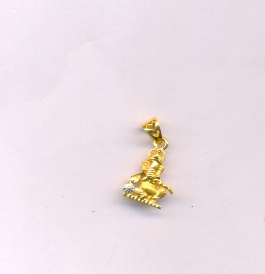 GOLD PENDENT CASTING FANCY