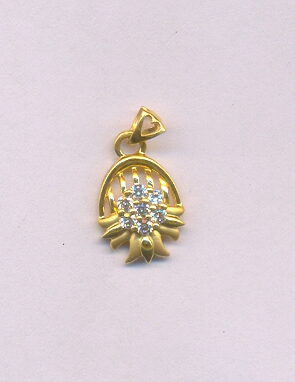 GOLD PENDENT CASTING FANCY