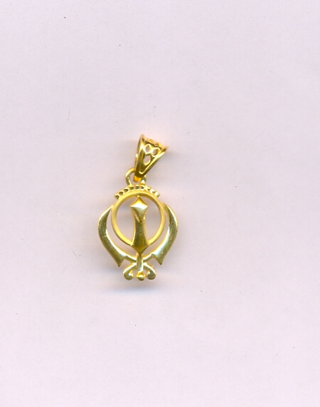 GOLD PENDENT CASTING FANCY