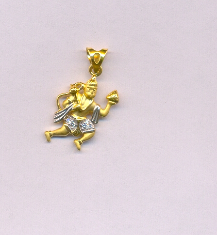 GOLD PENDENT CASTING FANCY