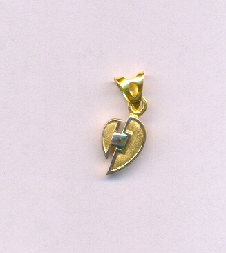 GOLD PENDENT CASTING FANCY