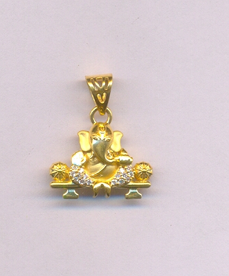 GOLD PENDENT CASTING FANCY
