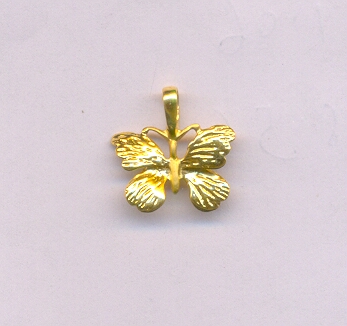 GOLD PENDENT CASTING FANCY