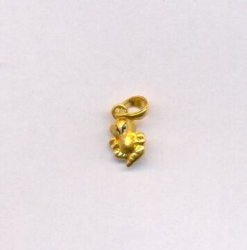 GOLD PENDENT CASTING FANCY