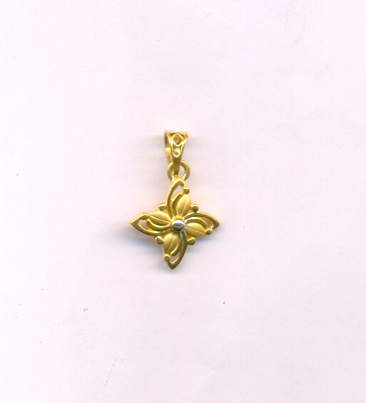 GOLD PENDENT CASTING FANCY