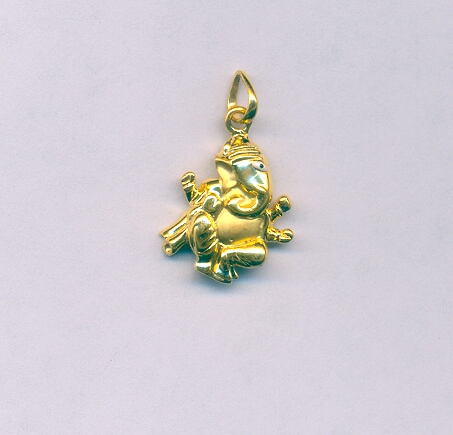 GOLD PENDENT CASTING FANCY