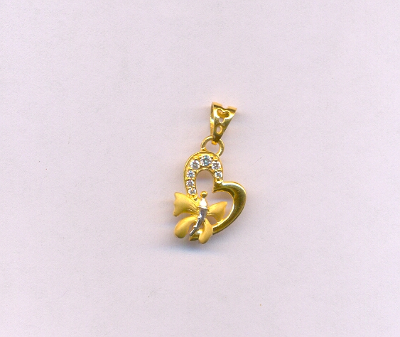 GOLD PENDENT CASTING FANCY