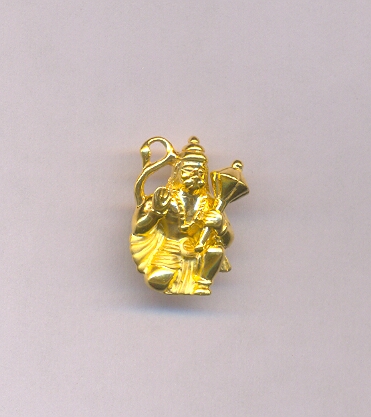 GOLD PENDENT CASTING FANCY