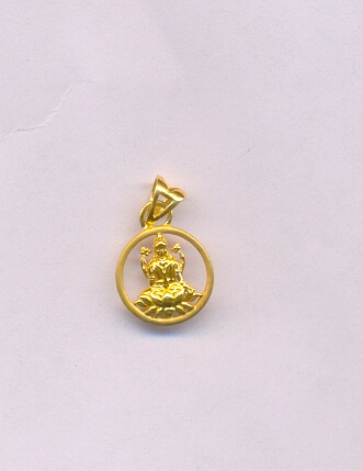 GOLD PENDENT CASTING FANCY