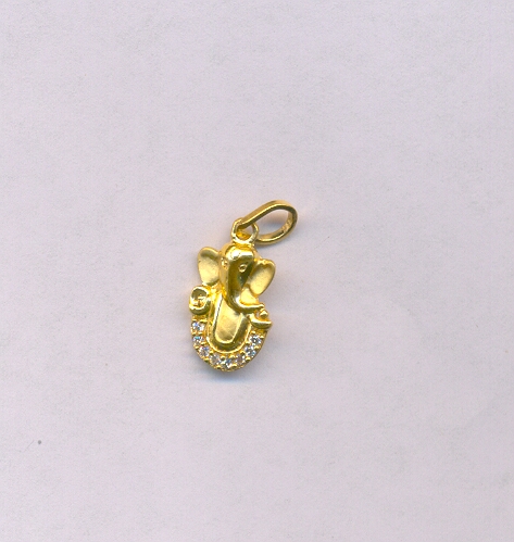 GOLD PENDENT CASTING FANCY