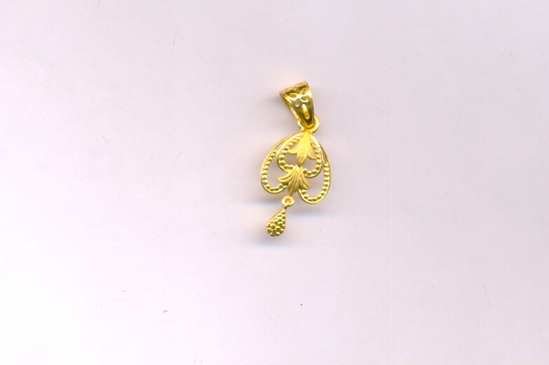 GOLD PENDENT CASTING FANCY