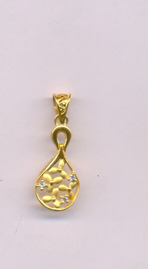 GOLD PENDENT CASTING FANCY