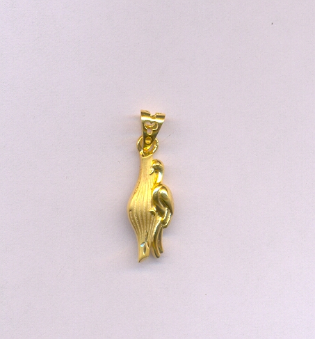 GOLD PENDENT CASTING FANCY