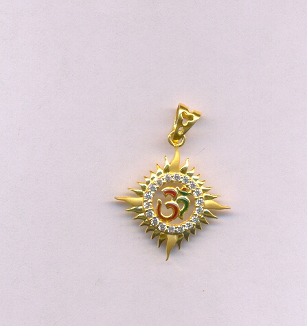 GOLD PENDENT CASTING FANCY