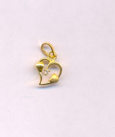 GOLD PENDENT CASTING FANCY