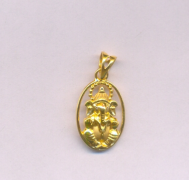 GOLD PENDENT CASTING FANCY