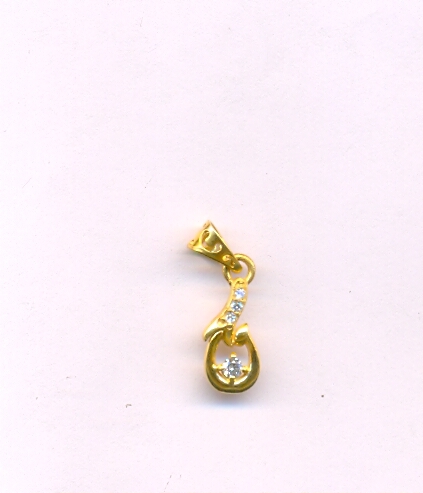 GOLD PENDENT CASTING FANCY