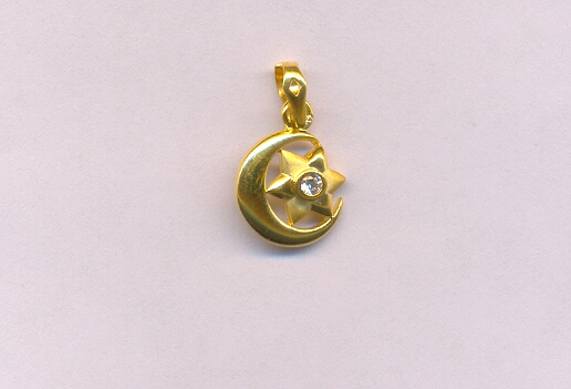 GOLD PENDENT CASTING FANCY