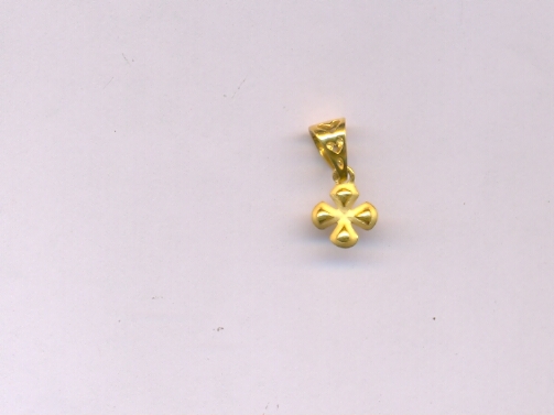 GOLD PENDENT CASTING FANCY