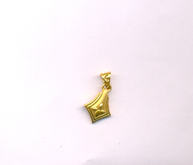 GOLD PENDENT CASTING FANCY
