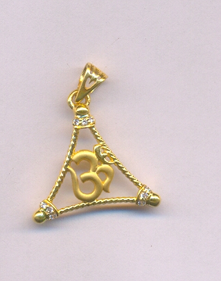 GOLD PENDENT CASTING FANCY