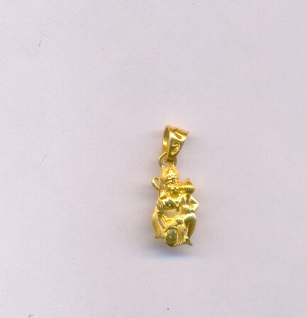 GOLD PENDENT CASTING FANCY