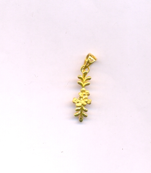 GOLD PENDENT CASTING FANCY